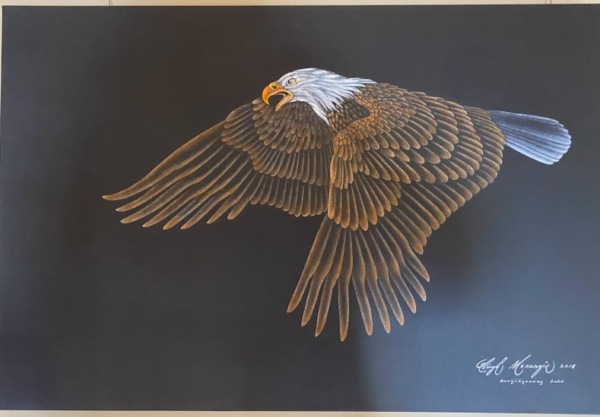 Painting-Medicine Wise Wings(1,600$)