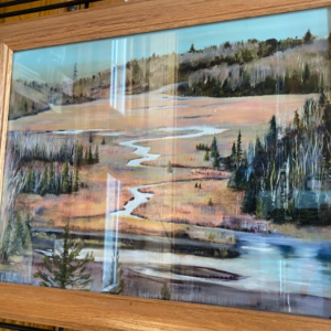 Framed Prints-River(150$)