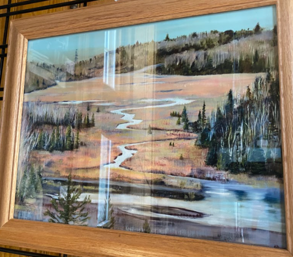 Framed Prints-River(150$)
