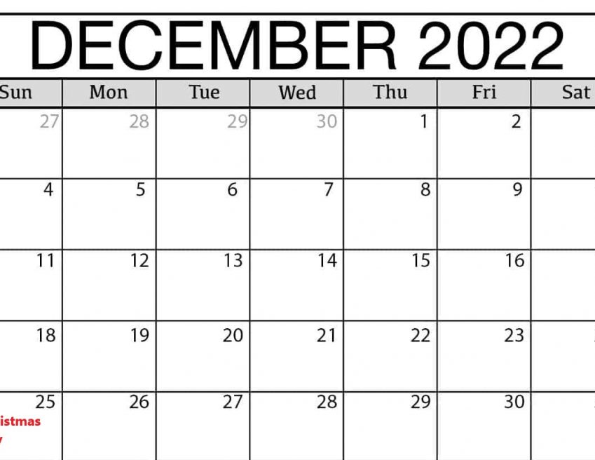 December-2022-Calendar